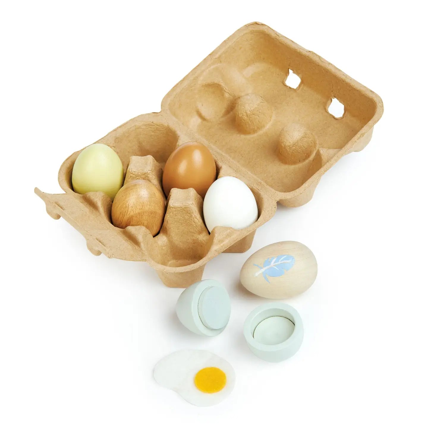 Wooden Eggs Play Set image 1