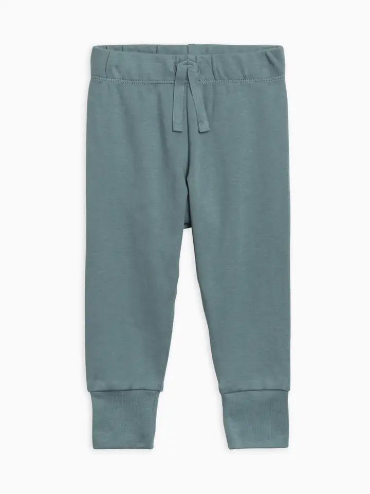 Organic Baby and Kids Cruz Jogger - Teal image 0
