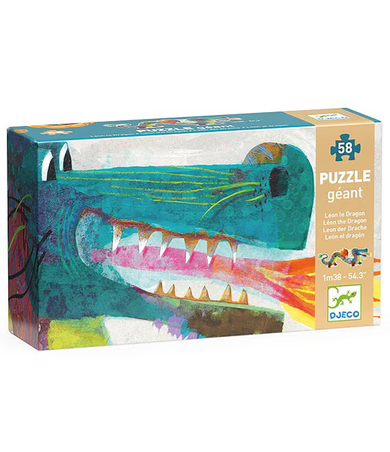 Leon the Dragon - Giant 58 Piece Floor Puzzle