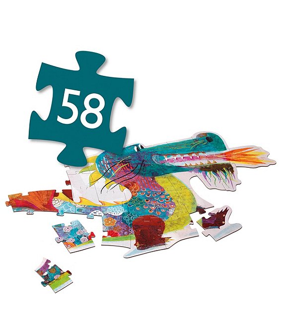 Leon the Dragon - Giant 58 Piece Floor Puzzle