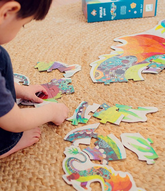Leon the Dragon - Giant 58 Piece Floor Puzzle