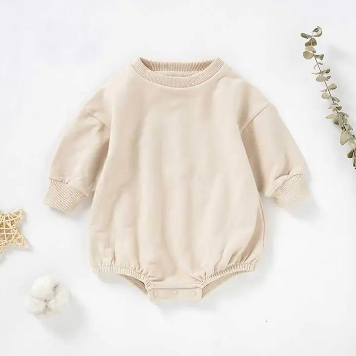 French Terry Bubble Romper image 2