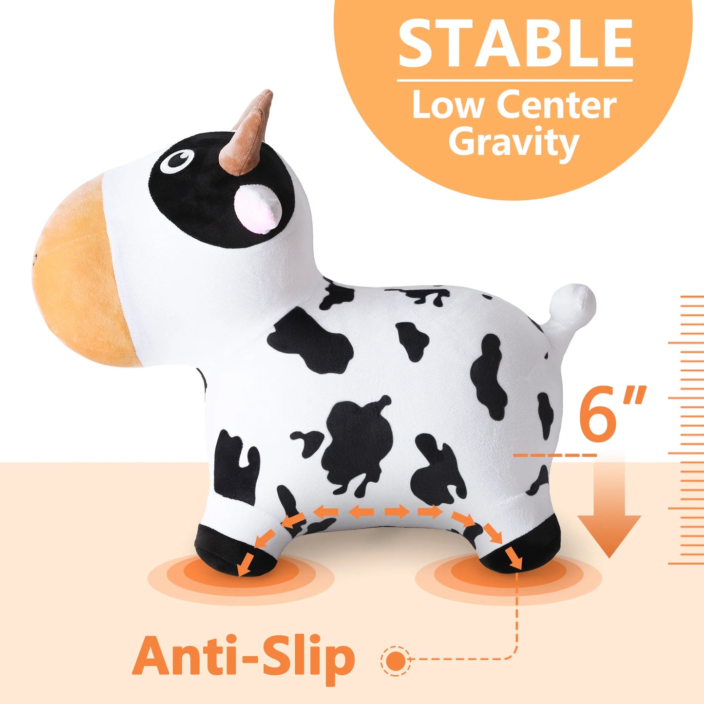 Bouncy Pals - Dairy Cow