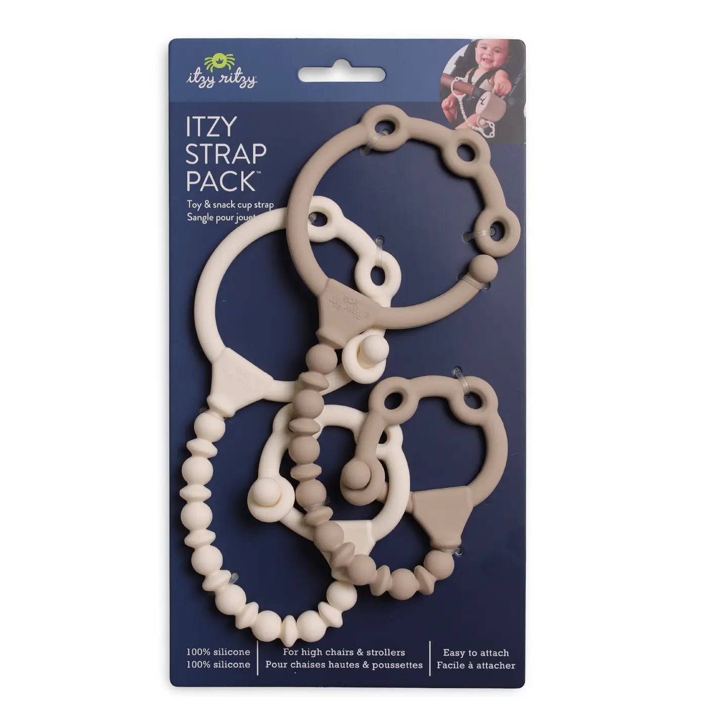 Itzy Strap Pack™ | Toy and Snack Cup Strap