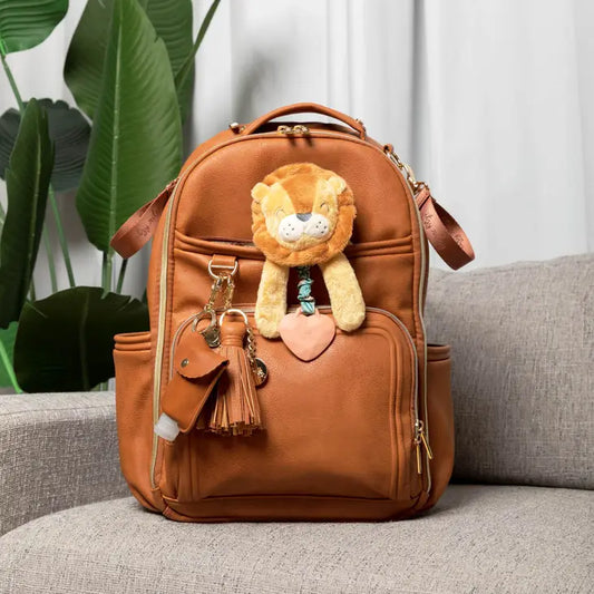 Cognac Boss Plus™ Backpack Diaper Bag image 0