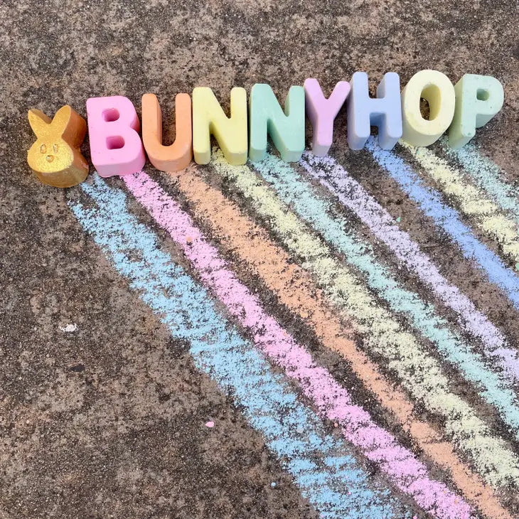 Bunny Hop Handmade Sidewalk Chalk image 1
