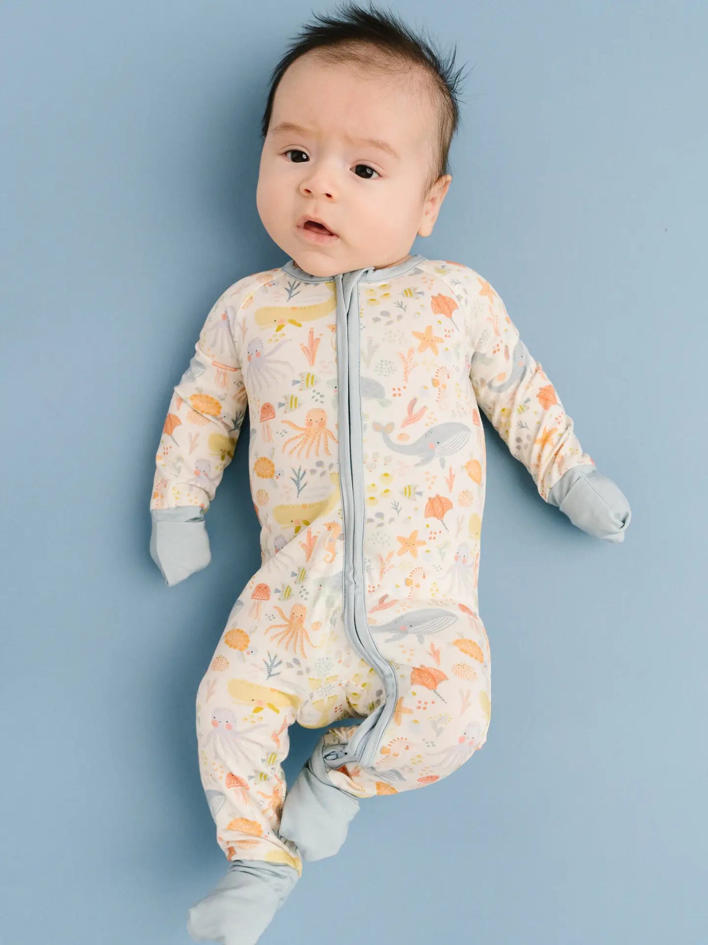 Under Water Friends Convertible Bamboo Sleeper