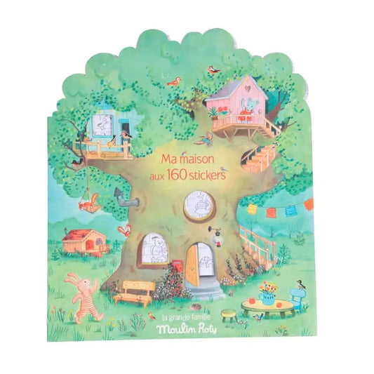 Tree House Coloring & Sticker Book