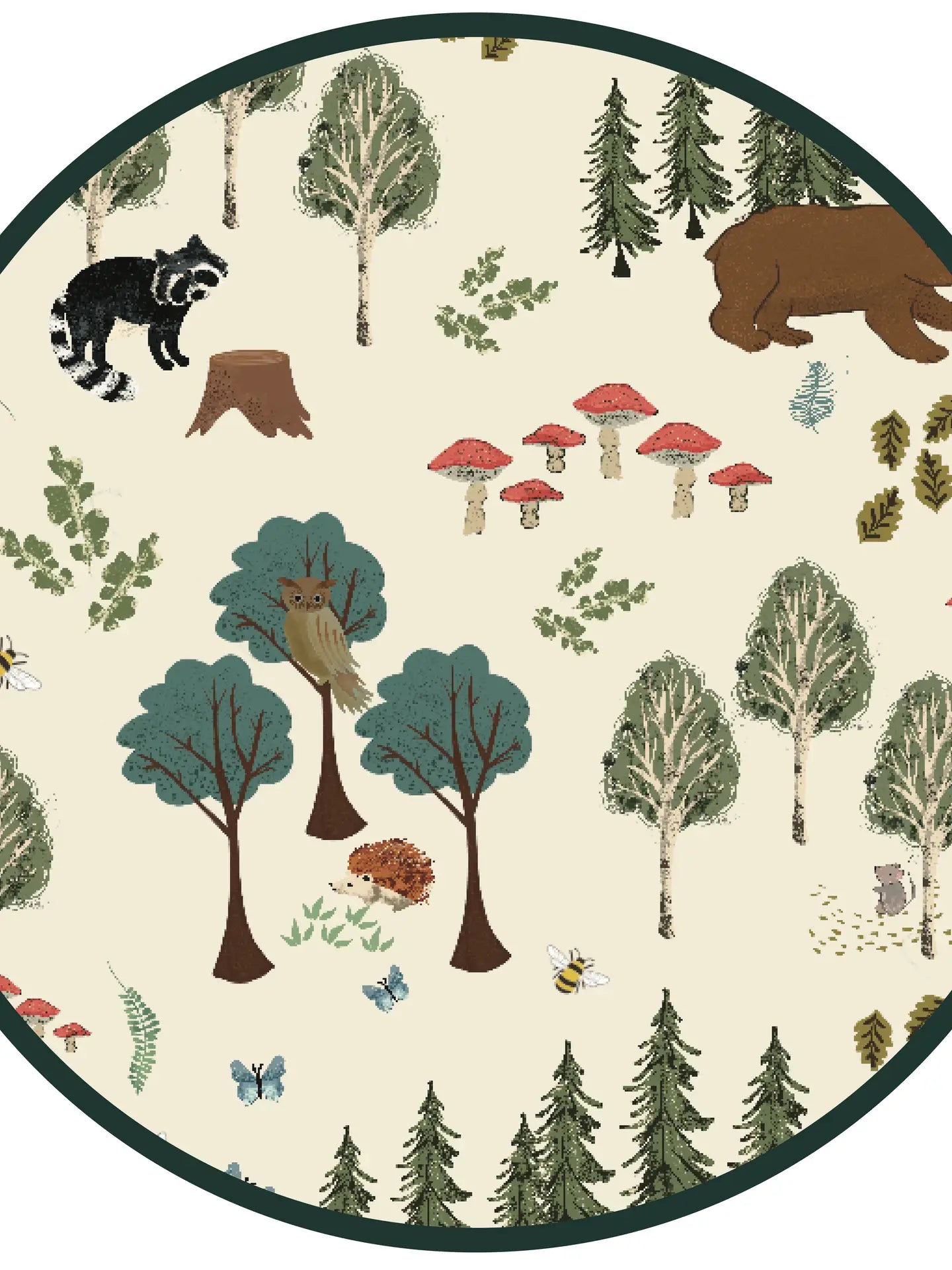 In the Woods Bamboo Convertible Baby Pajamas