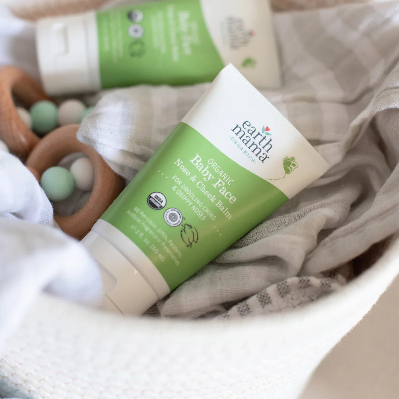 Organic Baby Face Nose and Cheek Balm image 0