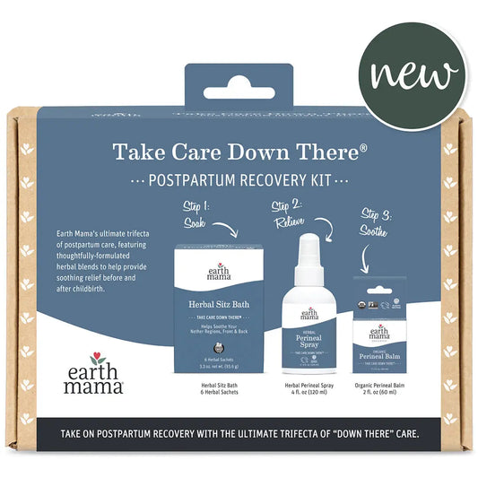 Earth Mama Take Care Down There® Postpartum Recovery Kit | Herbal Relief