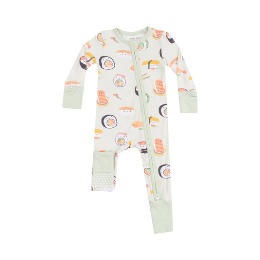 2 Way Zipper Romper - Sushi
