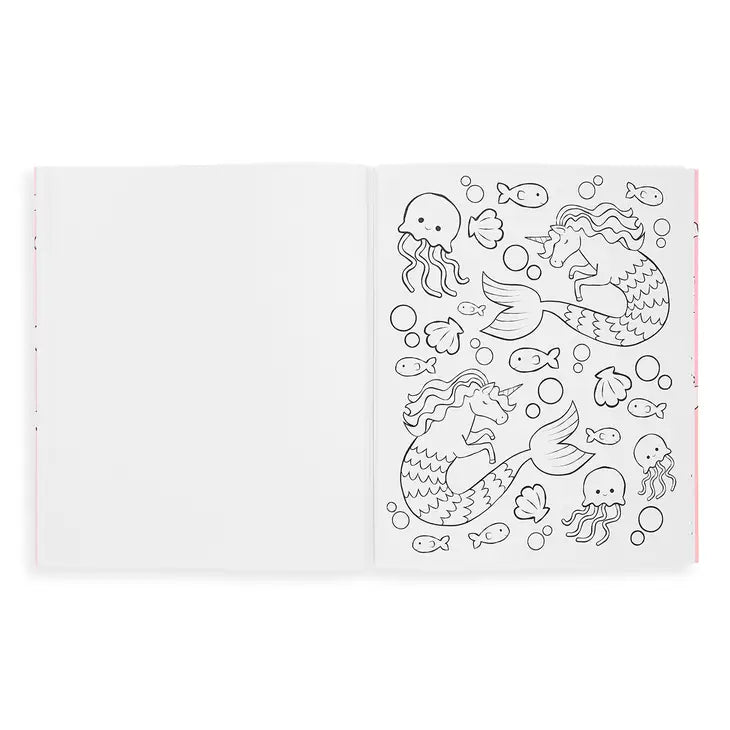 Color-in' Book: Enchanting Unicorns image 1
