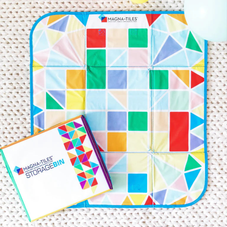 Magna-Tiles Storage Bin and Interactive Play-Mat image 3