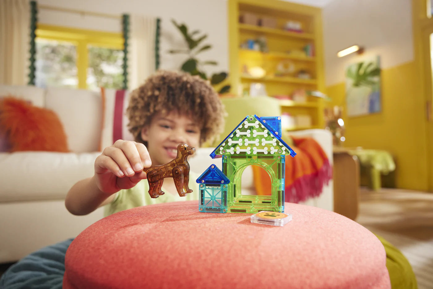 Magna-Tiles Dog House 13 Piece Set