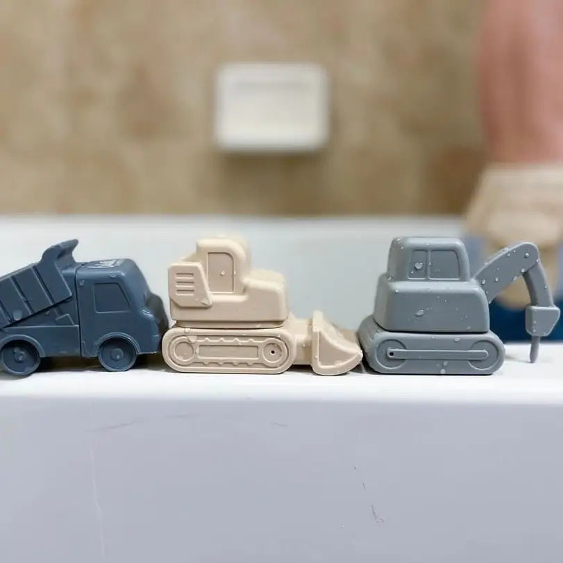 Grant's Truck Water Toys | Food Grade Silicone Bath Toys