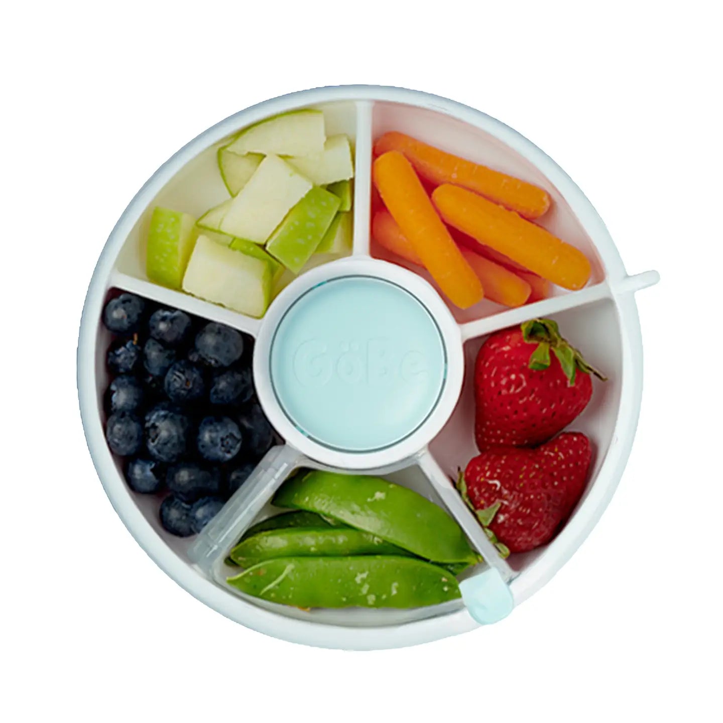 Gobe Kids Original Snack Spinner, Reusable Travel Snack Box
