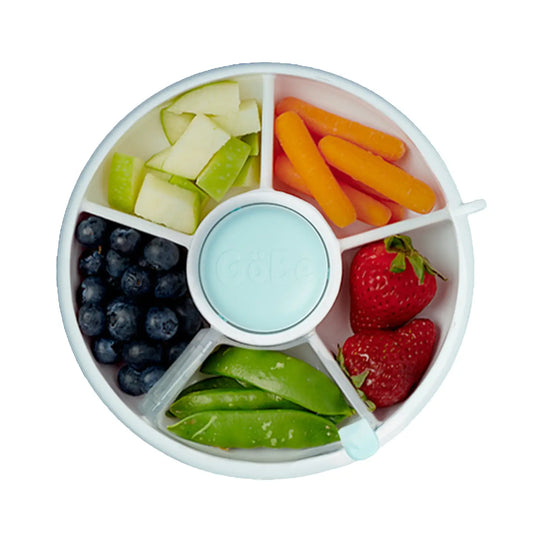 Gobe Kids Original Snack Spinner, Reusable Travel Snack Box
