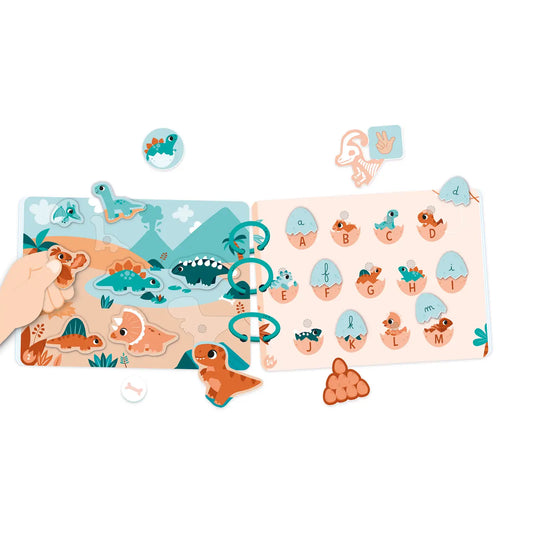 Dinos Velcro Busy Activity Book