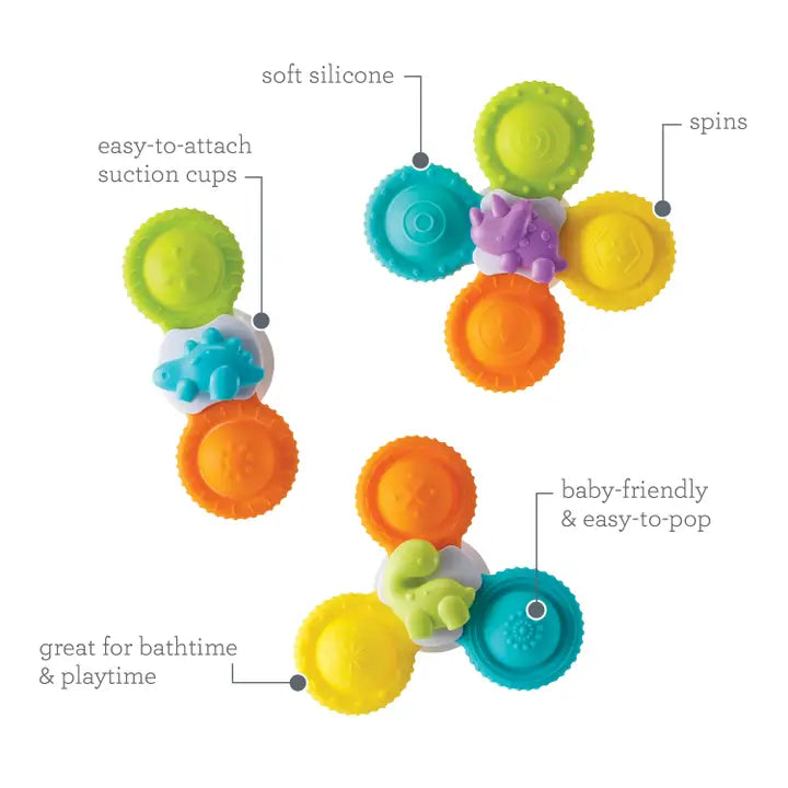 Silicone Bath Pop Spinners image 1