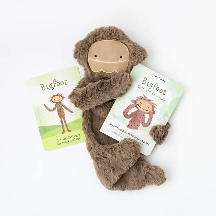 Bigfoot Snuggler + Intro Book - Self Esteem image 0