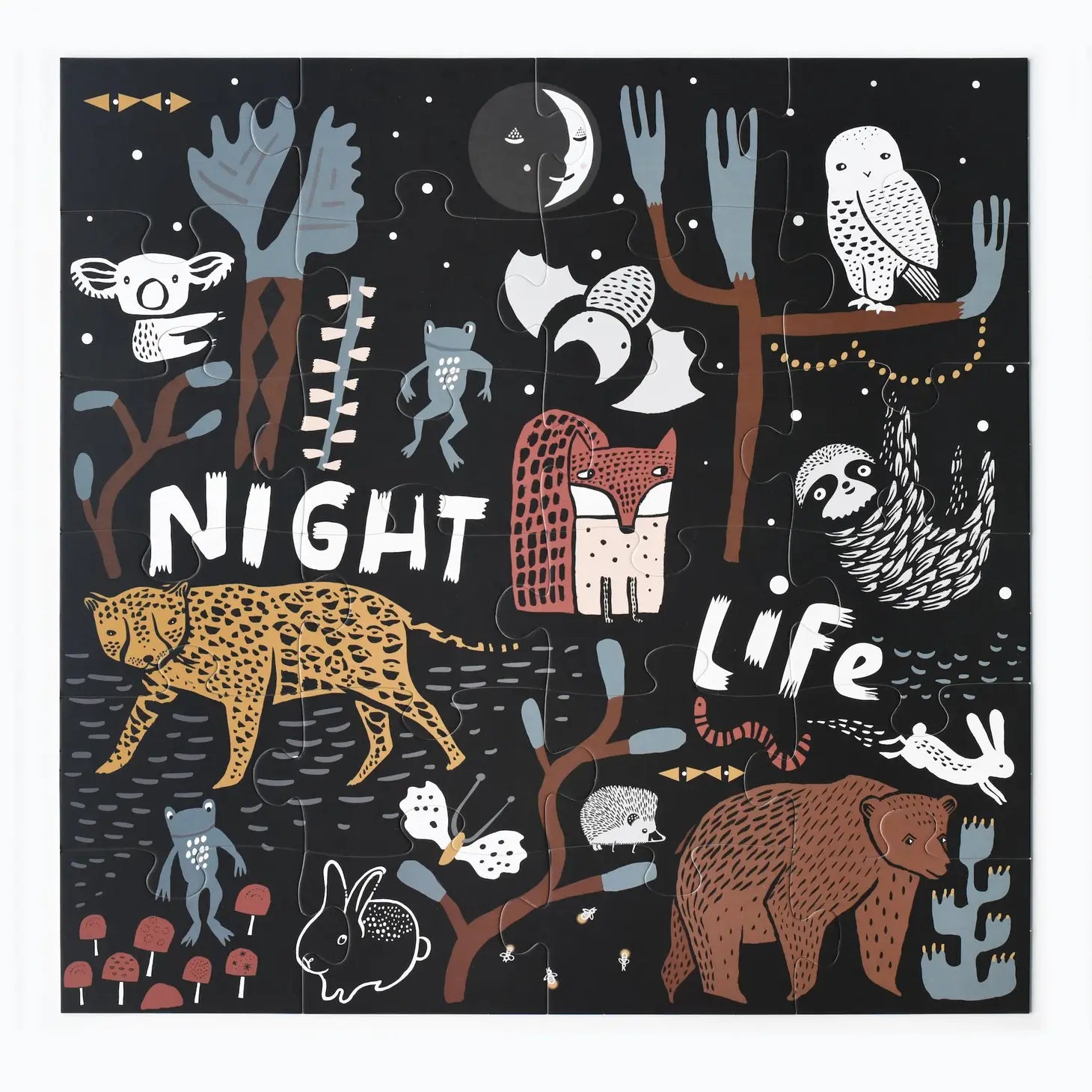 Night Life Floor Puzzle image 1