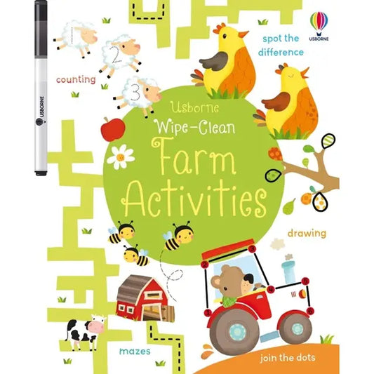 Wipe-Clean Farm Activities