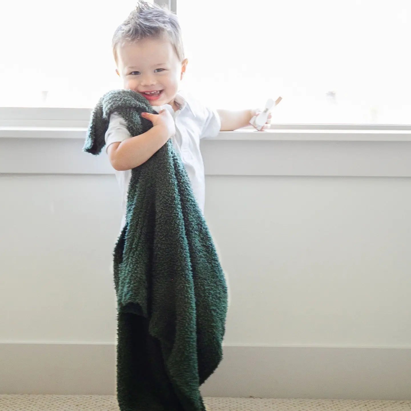 Saranoni Bamboni Receiving Blanket | Juniper