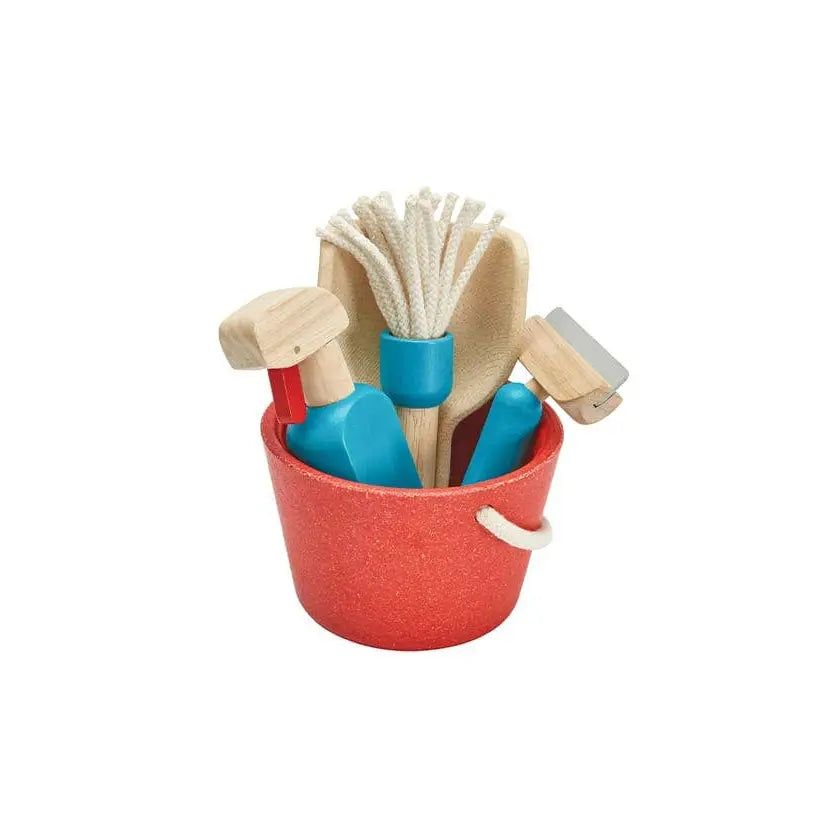 Wooden Cleaning Set