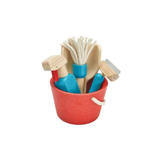 Wooden Cleaning Set