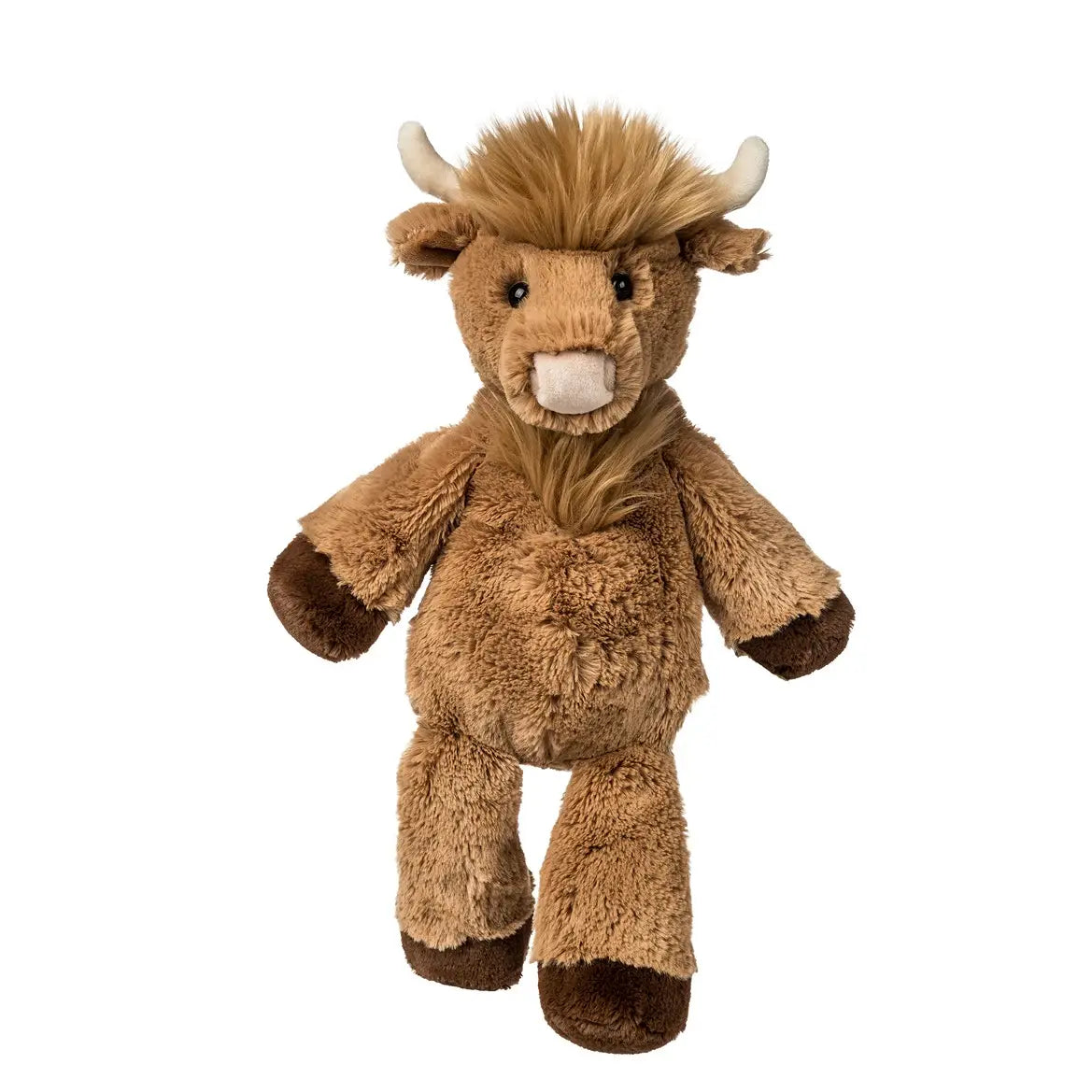 Marshmallow Hagrid Highland Cow | Vermont-Based Soft Plush Toy