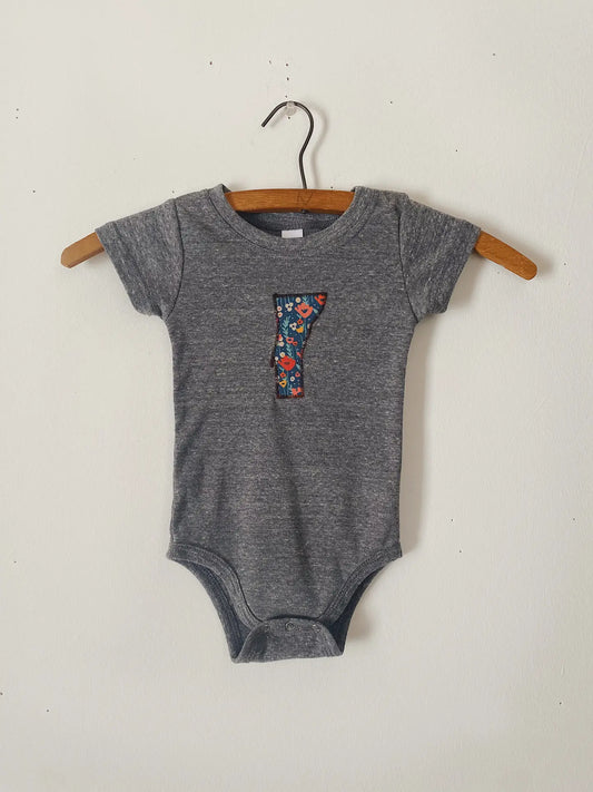 Vermont Patch Baby Onesie | Made in the USA