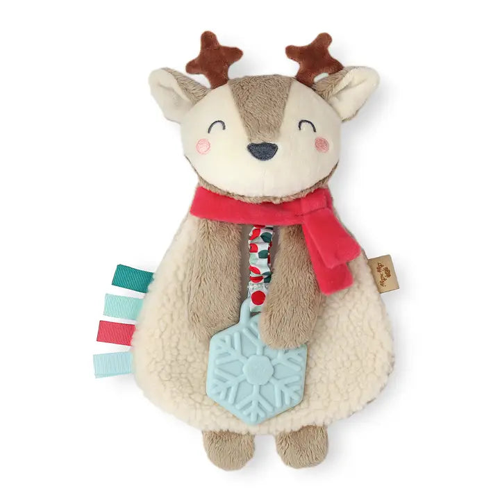 Holiday Itzy Lovey™ Plush + Teether Toy image 0