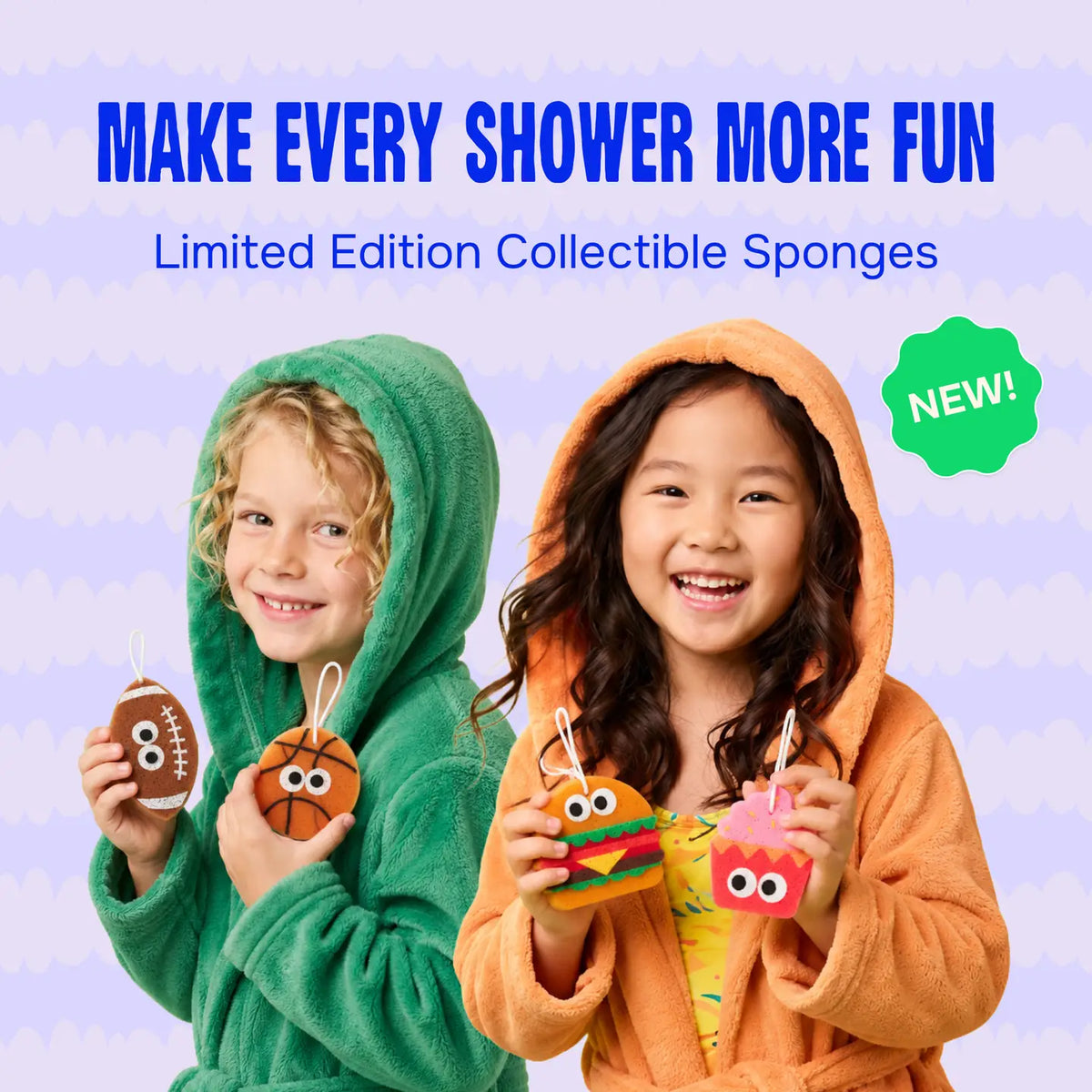 Squishy Bath Sponge | Burger