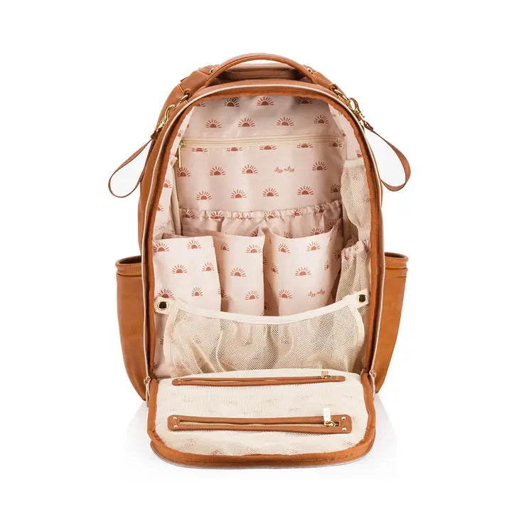 Cognac Boss Plus™ Backpack Diaper Bag image 6