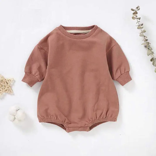 French Terry Bubble Romper image 0