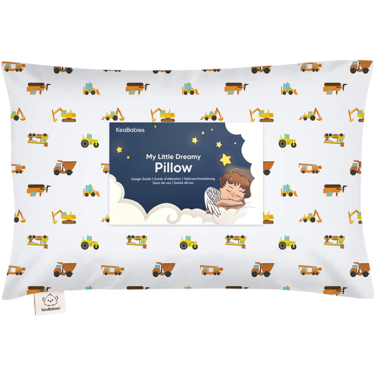 Natural Cotton Ergonomic Toddler Pillow | Construction