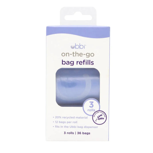 Ubbi Lavender-Scented On-The-Go Bag Refills | 150ct