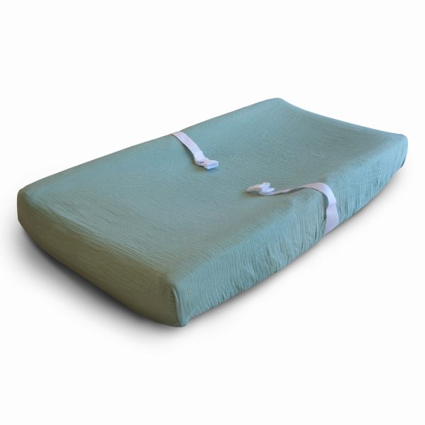 Extra Soft Muslin Changing Pad Cover image 1