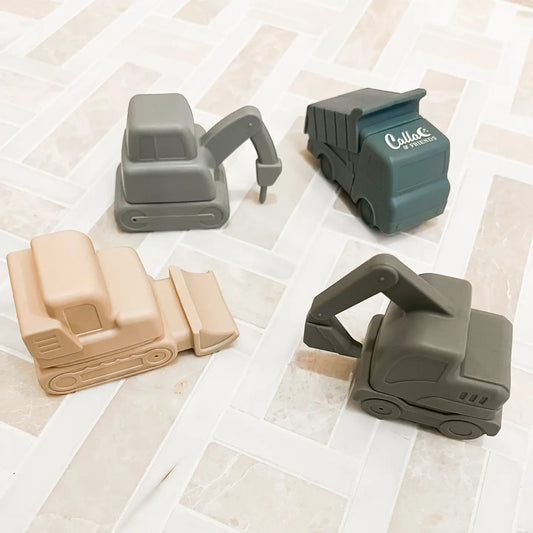 Grant's Truck Water Toys | Food Grade Silicone Bath Toys