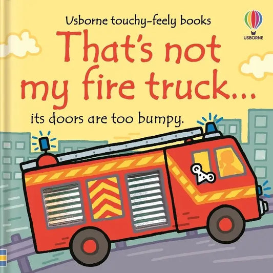 That's Not My Fire Truck | Sensory Board Book