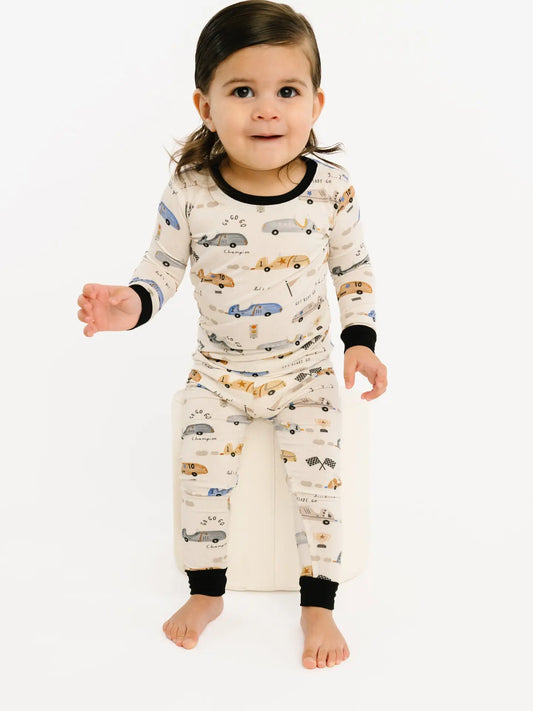 Speedway Toddler Bamboo L/S Set