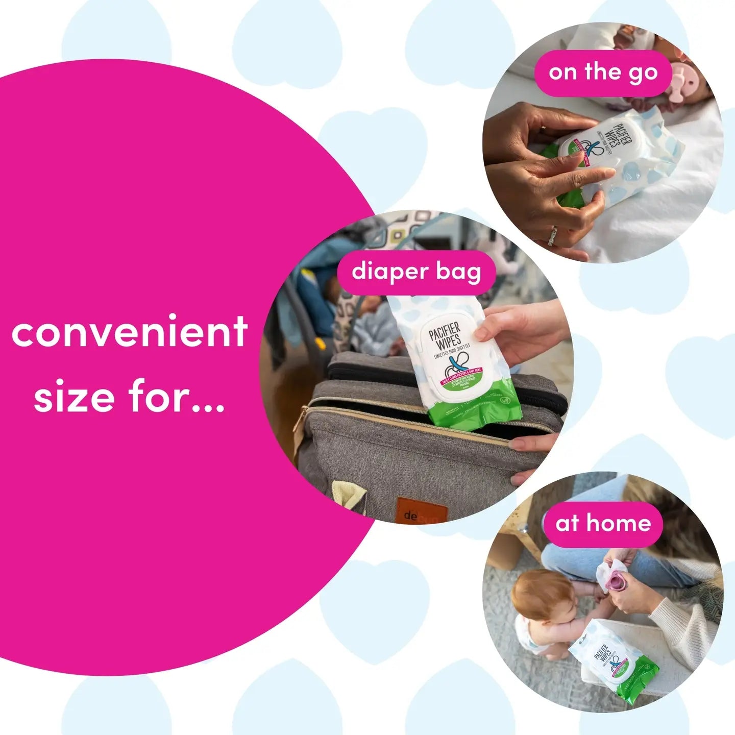 Dapple Pacifier Wipes, Fragrance Free