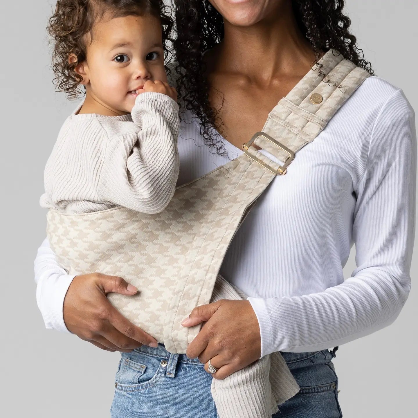 Mabe Monarch Toddler Sling | Houndstooth