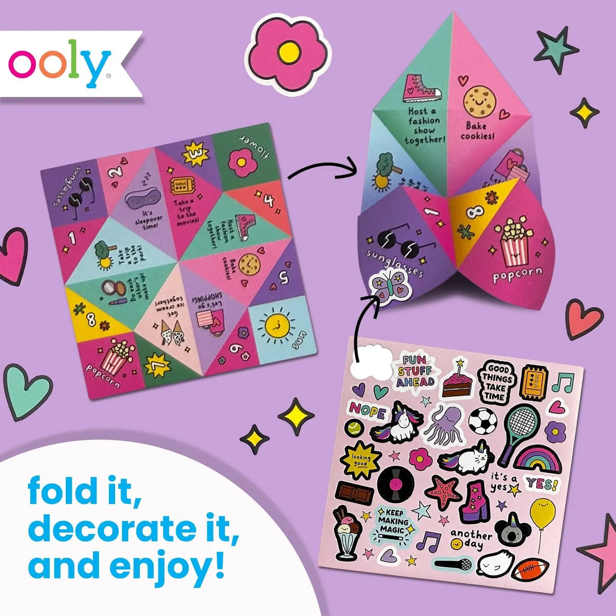 DIY Fortune Tellers | Set of 24 Designs