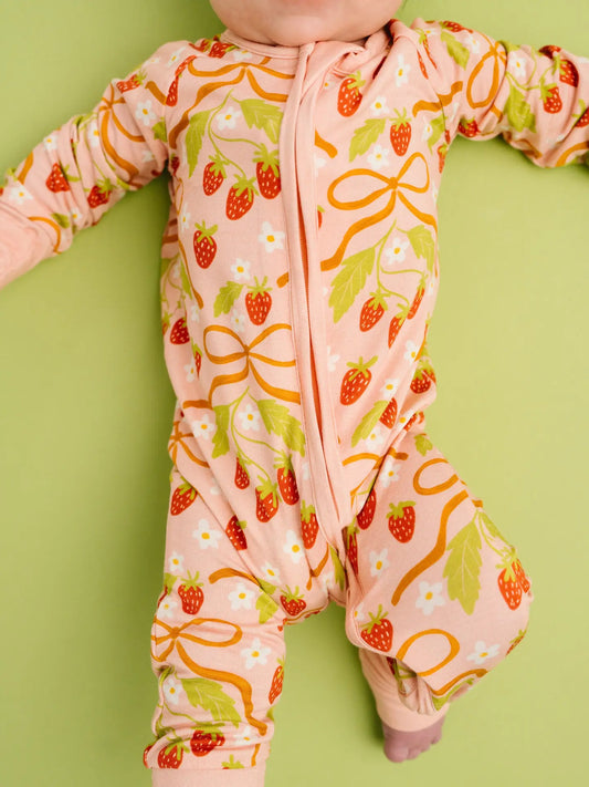 Sweet Strawberry Convertible Bamboo Sleeper