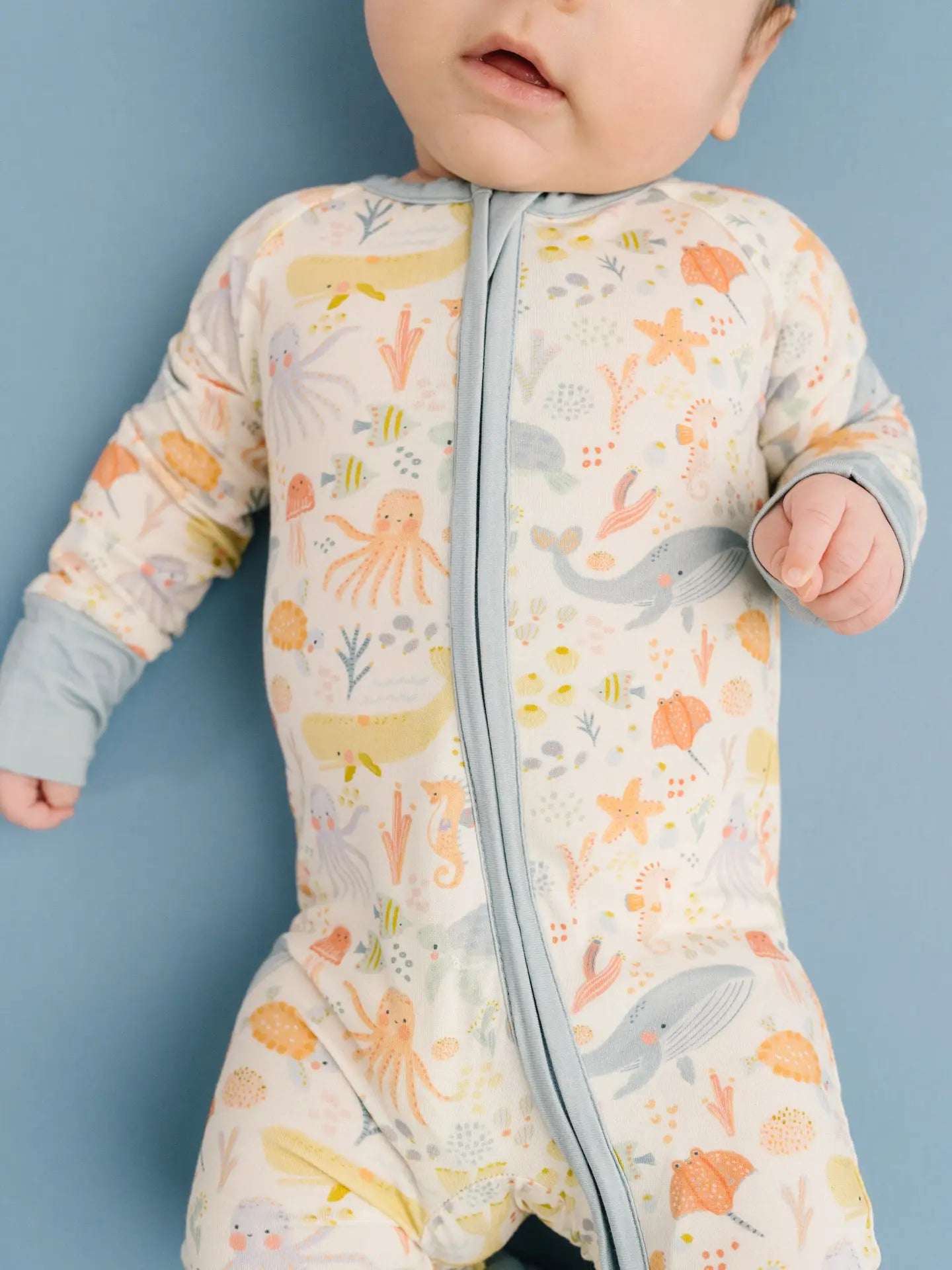 Under Water Friends Convertible Bamboo Sleeper