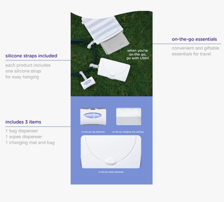 Ubbi On-the-Go Gift Set image 2