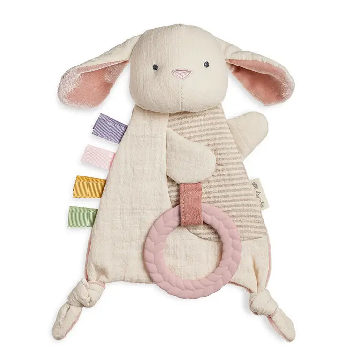 Bitzy Crinkle™ Sensory Toy with Teether image 1