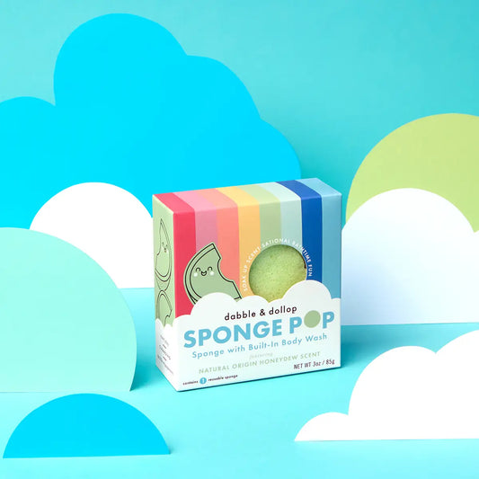 Sponge Pop® Sponge with Built-in Body Wash | Honeydew